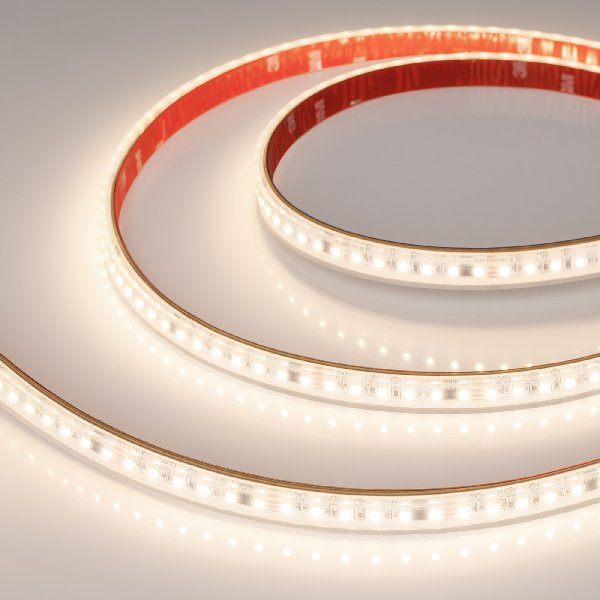 Лента герметичная SPI-PS-A120-12mm 24V Warm3000-PX6-BPT (11 W/m, IP67, 2835, 5m) (Arlight, бегущий о