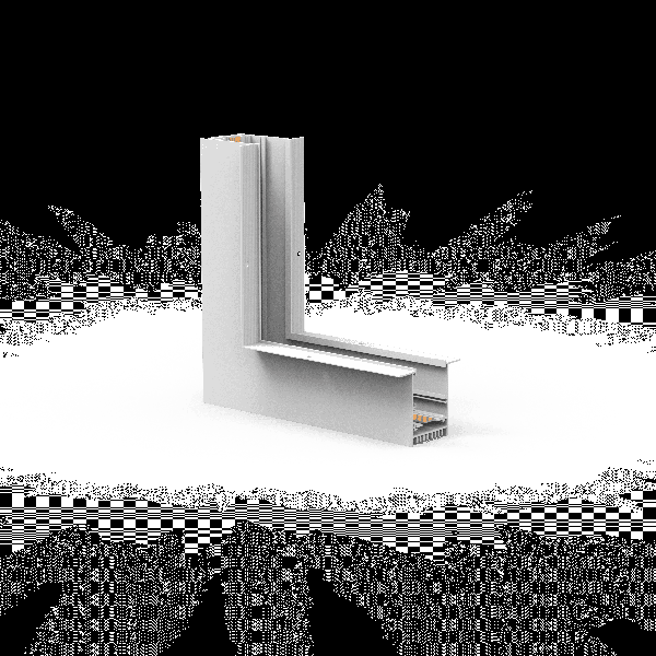 Коннектор угловой MAG-CON-4560-F-L90-INT (WH, 5LN, внутренний) (Arlight, IP20 Металл, 5 лет)