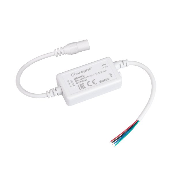 Диммер ARL-SIRIUS-TUYA-RGB-SUF Slim (12-24V, 3x2A, 2.4G) (Arlight, Контроллер)