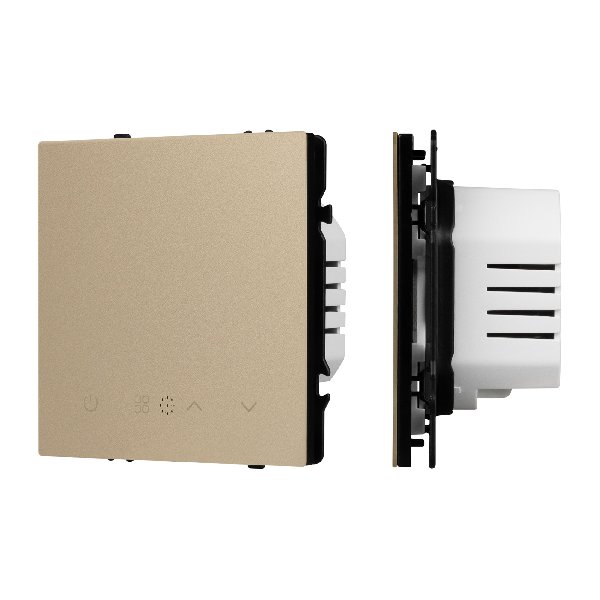 Терморегулятор SWT-NOBE-MTE-SFPL-GD (электрический тёплый пол) (Arlight, Золотой песок)