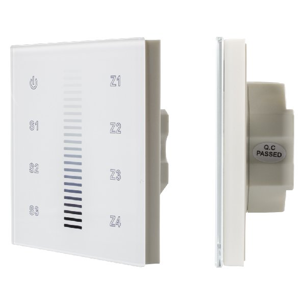 INTELLIGENT ARLIGHT Сенсорная панель DALI-901-11-ADDR-3SC-DIM-DT6-IN White (BUS) (IARL, IP20 Пластик