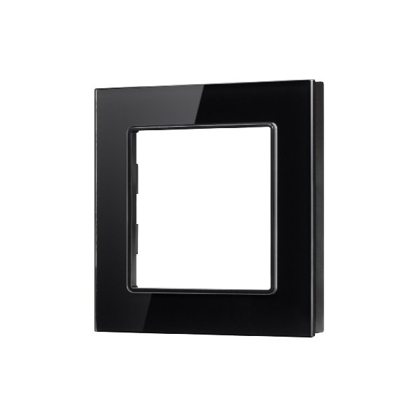 Рамка стеклянная FRM-GLARE-GS-1-BK (Arlight, -)