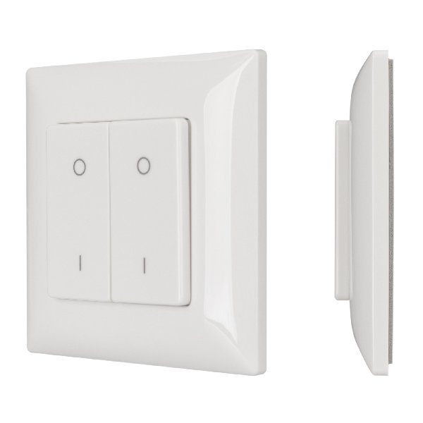 Панель SMART-P47-DIM-P-SUF (3V, 2 зоны, Knob, 2.4G) (Arlight, Пластик)