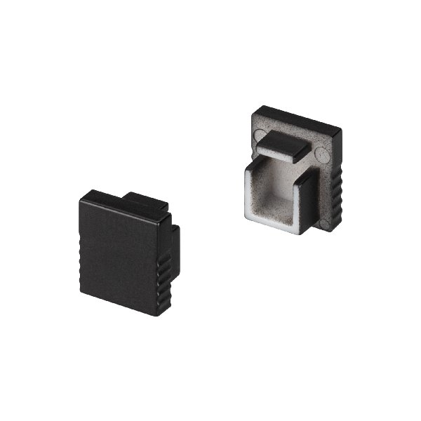 Заглушка SL-MINI-8 BLACK глухая (Arlight, Пластик)