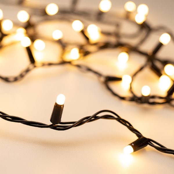 Светодиодная гирлянда ARD-STRING-CLASSIC-10000-BLACK-100LED-MILK-STD Warm (230V, 7W) (Ardecoled, IP6