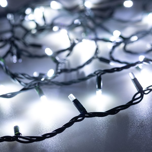 Светодиодная гирлянда ARD-STRING-PRO-1000-GREEN-100LED-PULSE White (230V, 7W) (Ardecoled, IP65, 2 го