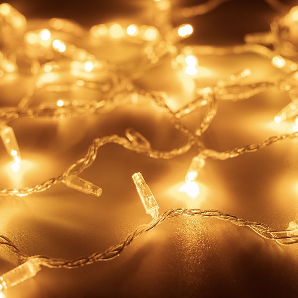 Светодиодная гирлянда ARD-STRING-CLASSIC-1000-CLEAR-100LED-PULSE Warm (230V, 7W) (Ardecoled, IP65, 1
