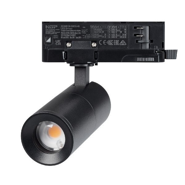 Светильник LGD-ARTEMIS-TRACK-4TR-R55-12W Day4000 (BK, 8-80 deg, 230V, DALI) (Arlight, IP20 Металл, 5