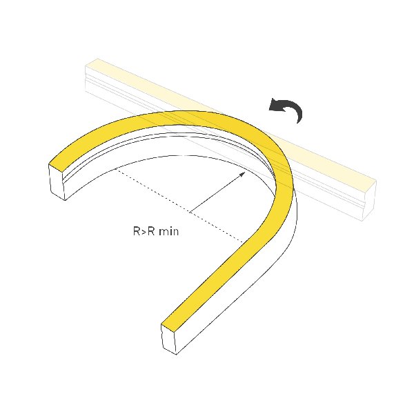 Лента герметичная MOONLIGHT-SIDE-A120-06x12mm 24V Day4000 (9.6 W/m, IP65, 0,5m, wire x1) (Arlight, О