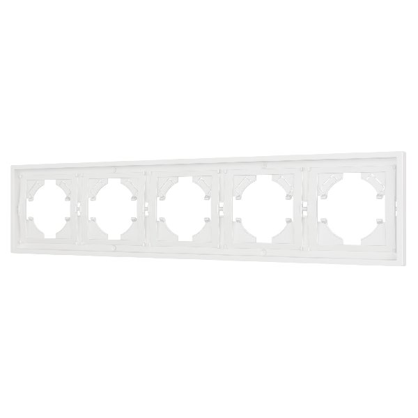 Рамка пластиковая FRM-TENDO-SFPL-5-WH (Arlight, -)