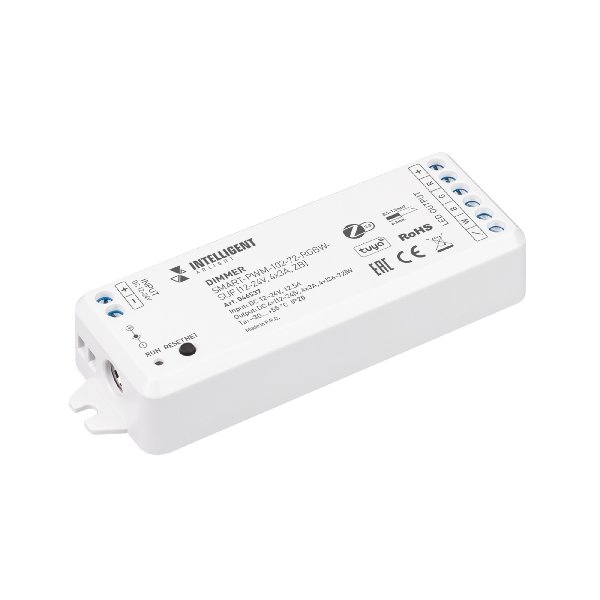 INTELLIGENT ARLIGHT Диммер SMART-PWM-102-72-RGBW-SUF (12-24V, 4x3A, ZB) (IARL, Контроллер)