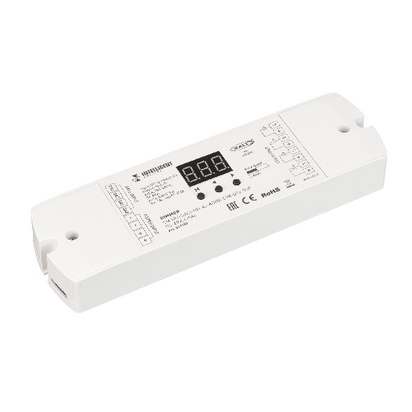 INTELLIGENT ARLIGHT Диммер SMART-DALI-104-62-ADDR-DIM-DT6-SUF (12-48V, 4x5A) (IARL, IP20 Пластик, 5 