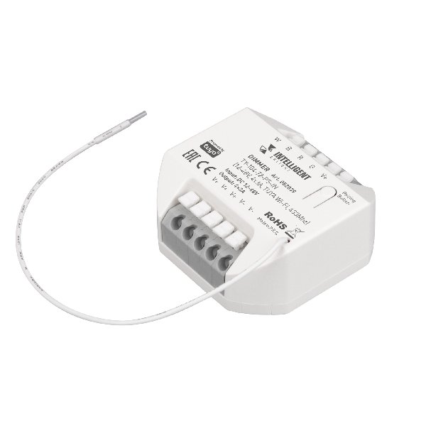 INTELLIGENT ARLIGHT Диммер TY-104-72-PS-IN (12-48V, 4x3A, TUYA Wi-Fi, 433Mhz) (IARL, IP20 Пластик, 3