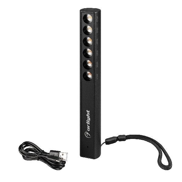 Светильник SP-ARTE-SIX-L227-3W Day4000-MIX (BK, 32 deg, 5V, 1A) (Arlight, IP20 Металл, 2 года)