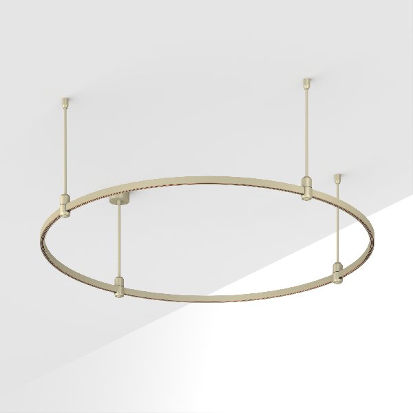 Основание ART-APRIORI-ROUND-ROD-400-R1200 (OG) (Arlight, IP20 Металл, 3 года)