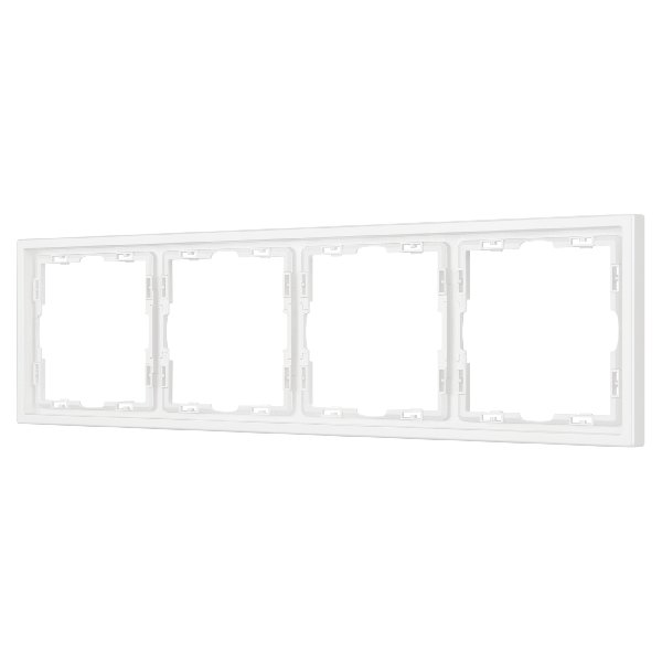 Рамка пластиковая FRM-NOBE-SFPL-4-WH (Arlight, -)