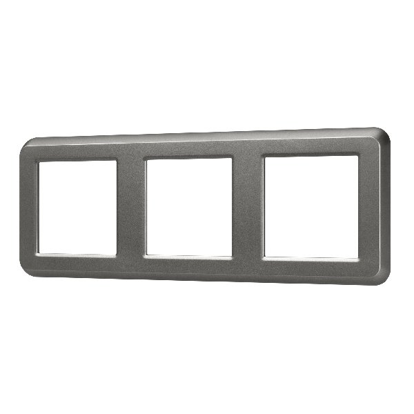 Рамка пластиковая FRM-VERSA-PL-3-GR (Arlight, -)
