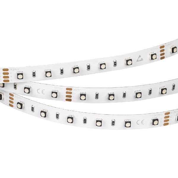 Лента MINI-60-24V RGB 10mm (3535, 5m, LUX) (Arlight, 14.4 Вт/м, IP20)