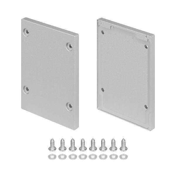 Заглушка IP-LINE-5475 SILVER глухая (Arlight, Металл)