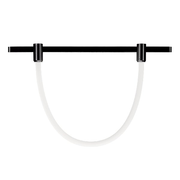 Светильник ART-APRIORI-TUBE-ELASTIC-R38-L5000-40W Day4000 (BK, 360 deg, 48V) (Arlight, IP20 Металл, 