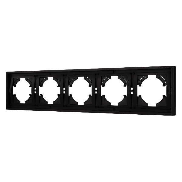 Рамка пластиковая FRM-TENDO-PL-5-BK (Arlight, -)