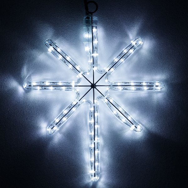 Фигура cветодиодная ARD-STAR-M2-380x250-36LED White (230V, 2.5W) (Ardecoled, IP65, 1 год)
