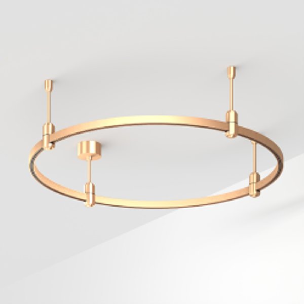 Основание ART-APRIORI-ROUND-ROD-200-R800 (GD) (Arlight, IP20 Металл, 3 года)