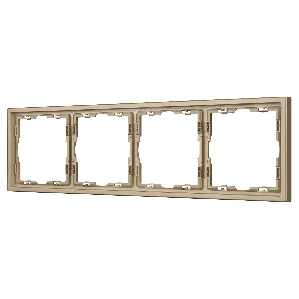 Рамка пластиковая FRM-NOBE-SFPL-4-GD (Arlight, -)