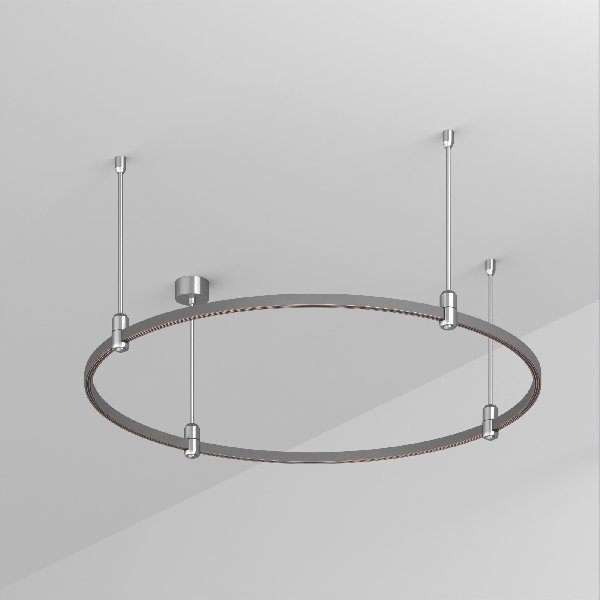 Основание ART-APRIORI-ROUND-ROD-400-R1000 (TN) (Arlight, IP20 Металл, 3 года)