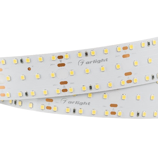 Лента S2-2500 24V Day 4000K 34mm (2835, 280 LED/m, LUX) (Arlight, 25 Вт/м, IP20)