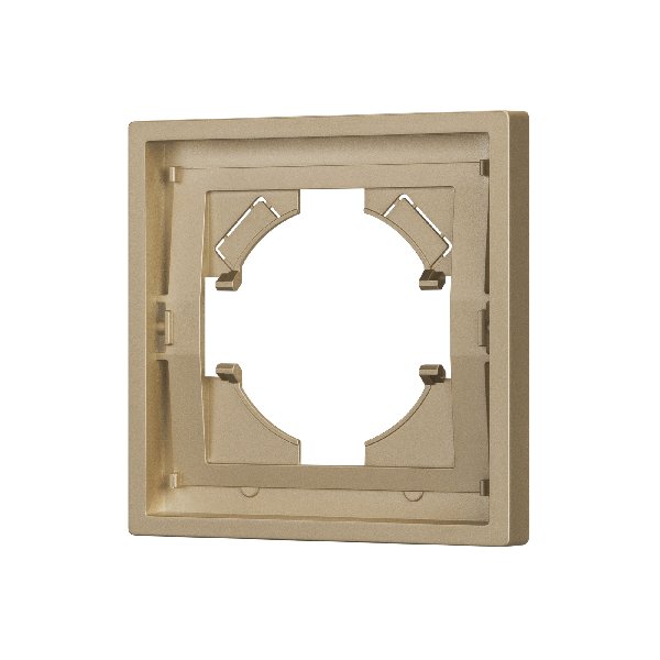 Рамка пластиковая FRM-TENDO-SFPL-1-GD (Arlight, -)