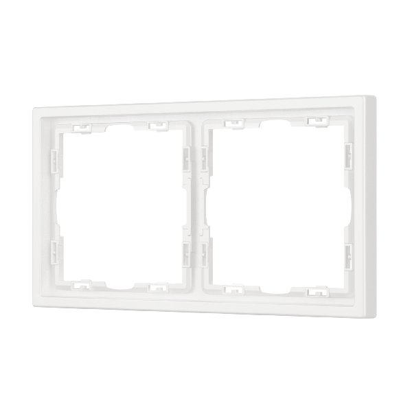 Рамка пластиковая FRM-NOBE-SFPL-2-WH (Arlight, -)