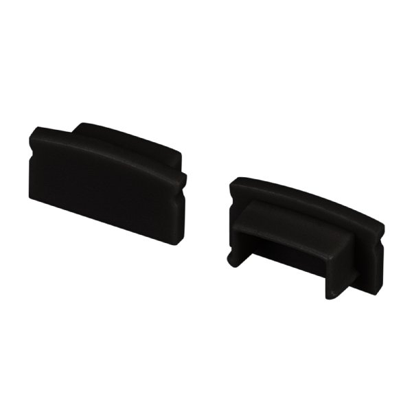 Заглушка LINE-1708 BLACK глухая (Arlight, Пластик)