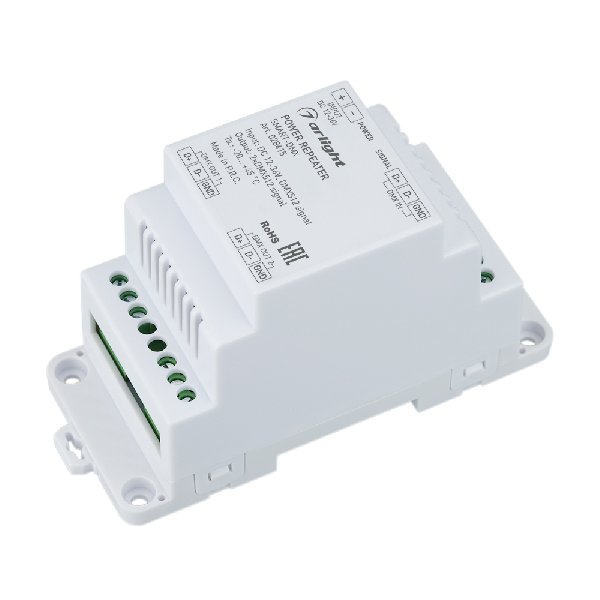 Усилитель SMART-DMX (12-36V, 2CH, DIN) (Arlight, IP20 Пластик, 5 лет)