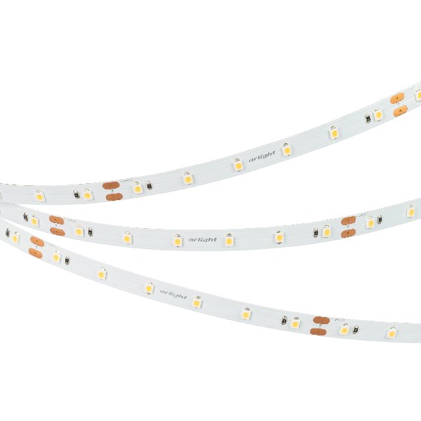 Лента NT-A60-8mm 24V Warm2700 (4.8 W/m, IP20, 3528, 5m) (Arlight, Открытый)