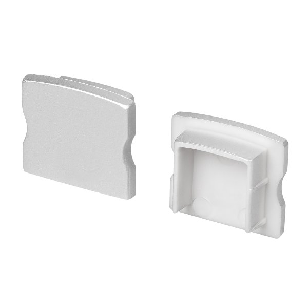 Заглушка LINE-1715 SILVER глухая (Arlight, Пластик)