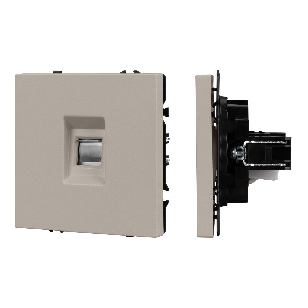 Механизм компьютерной розетки SCT-NOBE-MPC1-SFPL-CA (RJ-45, CAT6) (Arlight, -)