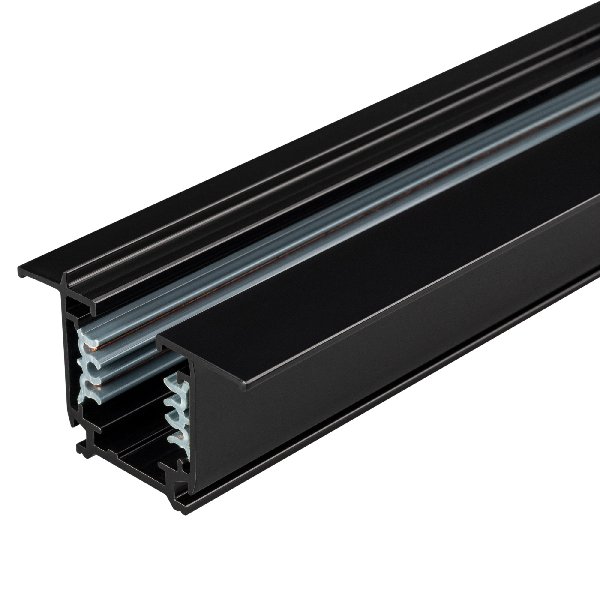 яяя Трек встраиваемый LGD-4TR-TRACK-F-1000-BK-M (C) (Arlight, IP20 Металл, 3 года)