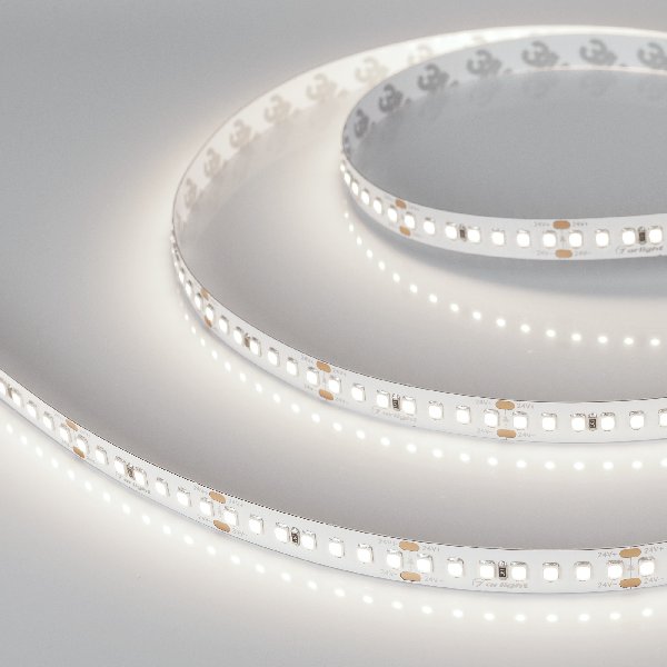 Лента RT-A168-10mm 24V Day5000 CRI98 (17 W/m, IP20, 2835, 5m) (Arlight, Открытый)