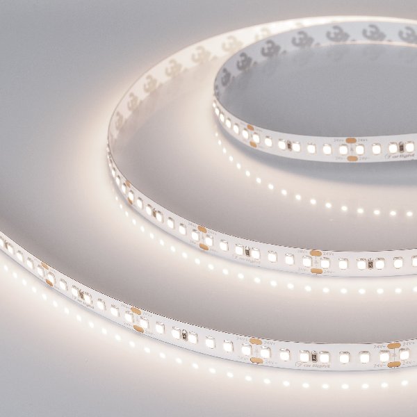 Лента RT-A168-10mm 24V Day4000 CRI98 (17 W/m, IP20, 2835, 5m) (Arlight, Открытый)