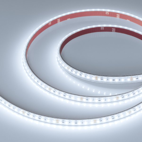 Лента герметичная IC-PS-A120-10mm 24V White6000 (9.6 W/m, IP67, 2835, 10m) (Arlight, стабилизированн