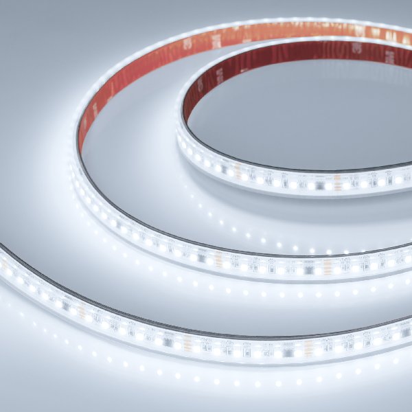 Лента герметичная SPI-PS-A120-12mm 24V White6000-PX6-BPT (11 W/m, IP67, 2835, 5m) (Arlight, бегущий 