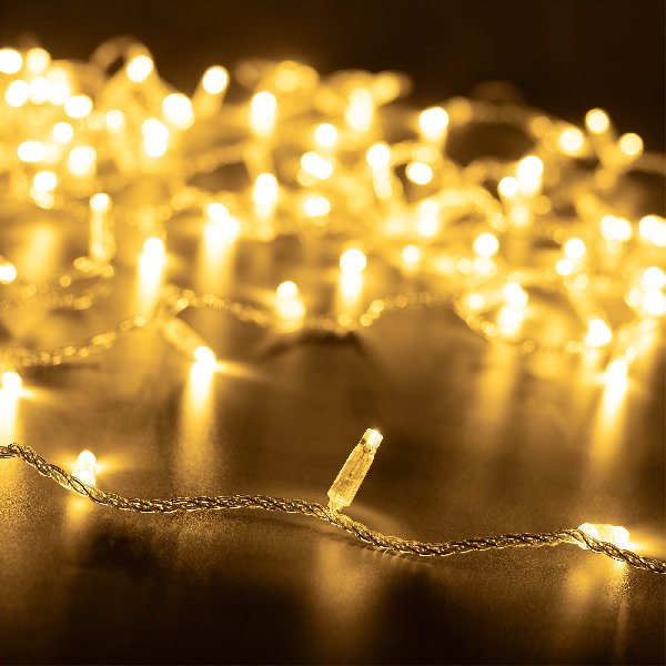 Светодиодная гирлянда ARD-STRING-CLASSIC-10000-CLEAR-100LED-STD WARM (230V, 7W) (Ardecoled, IP65, 1 