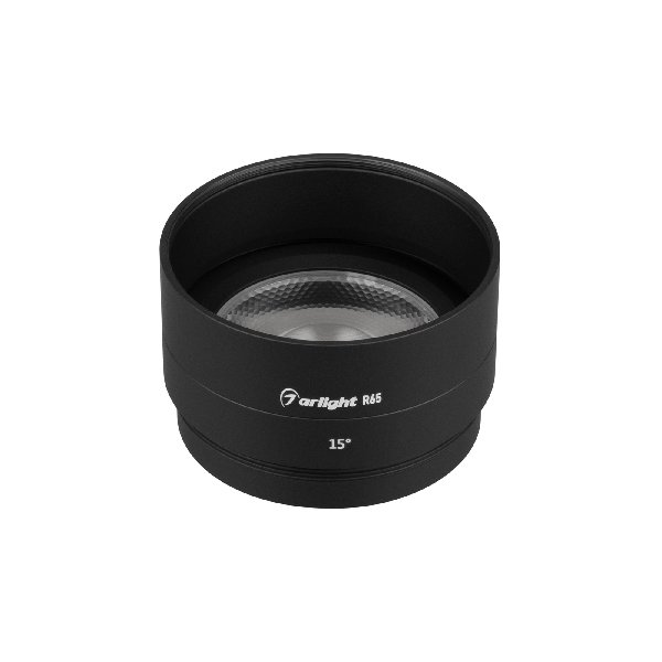 Насадка с фиксированным углом LGD-ARTIFACT-LENS-R65 (BK, 15 deg) (Arlight, Металл)