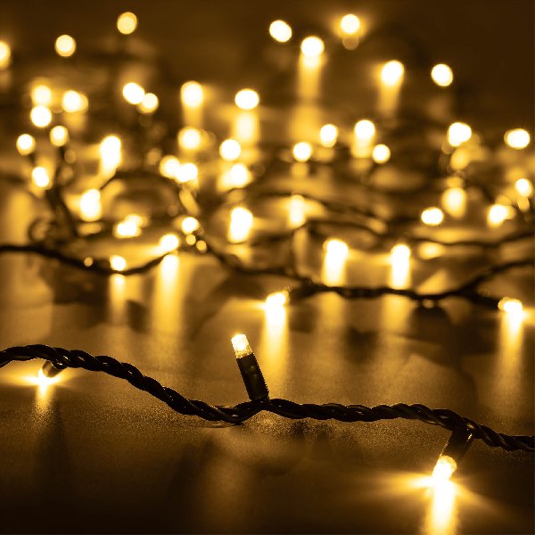 Светодиодная гирлянда ARD-STRING-PRO-10000-GREEN-100LED-STD WARM (230V, 7W) (Ardecoled, IP65, 2 года
