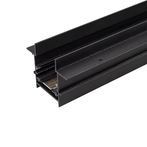 Трек встраиваемый MAG-TRACK-4560-FDW-2000 (BK) (Arlight, IP20 Металл, 5 лет)