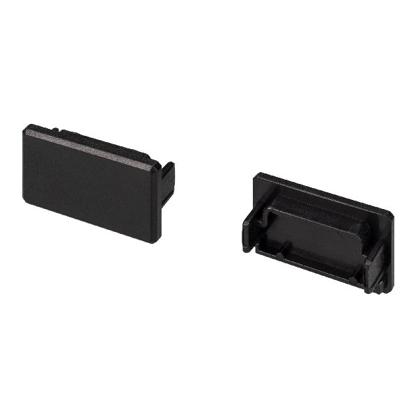 Заглушка PLS-LOCK-H16-SMT черная глухая (Arlight, Пластик)