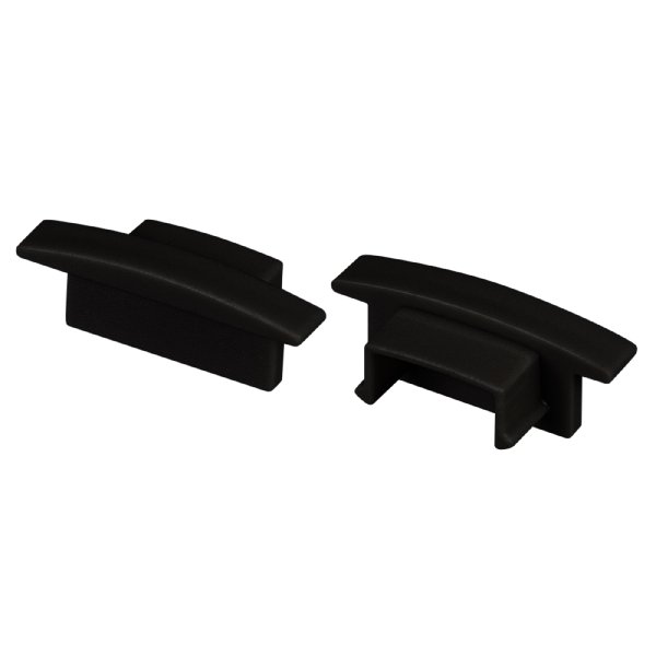 Заглушка LINE-2308-F BLACK глухая (Arlight, Пластик)