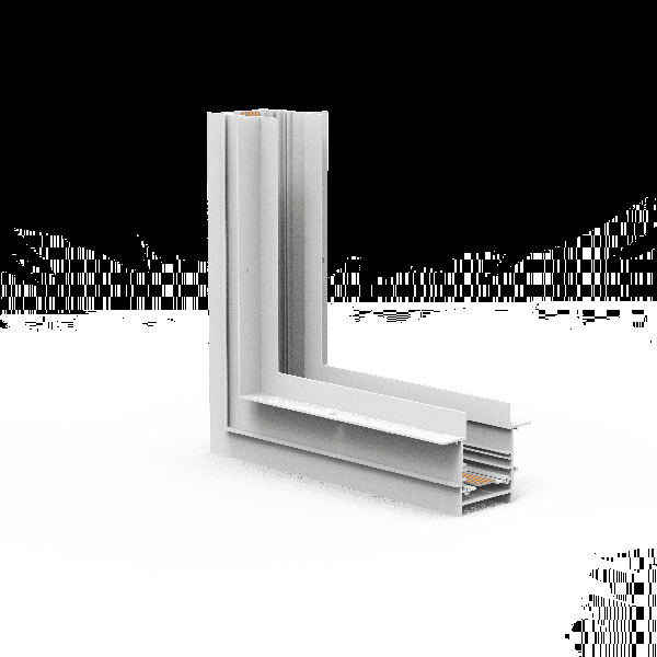 Коннектор угловой MAG-CON-4560-FDW-L90-INT (WH, 5LN, внутренний) (Arlight, IP20 Металл, 5 лет)