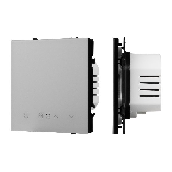 Терморегулятор SWT-NOBE-MTE-SFPL-IS (электрический тёплый пол) (Arlight, Никель)